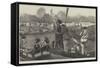 The Oxford and Cambridge Boat-Race, Cheering the Victors-Arthur Hopkins-Framed Stretched Canvas