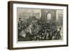 The Oxford and Cambridge Boat Race: Hammersmith Bridge on Race Day-Matthew White Ridley-Framed Giclee Print