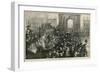 The Oxford and Cambridge Boat Race: Hammersmith Bridge on Race Day-Matthew White Ridley-Framed Giclee Print