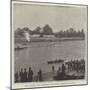 The Oxford and Cambridge Boat-Race, Morning Practice-null-Mounted Giclee Print