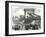 The Oxford and Cambridge Boat Race, Scene at Hammersmith Bridge-null-Framed Giclee Print