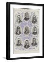 The Oxford and Cambridge Boat-Race, the Cambridge Crew-Thomas Sulman-Framed Giclee Print