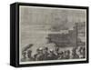 The Oxford and Cambridge Boat-Race, the Start-null-Framed Stretched Canvas