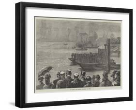 The Oxford and Cambridge Boat-Race, the Start-null-Framed Giclee Print