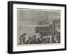 The Oxford and Cambridge Boat-Race, the Start-null-Framed Giclee Print