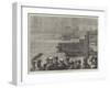 The Oxford and Cambridge Boat-Race, the Start-null-Framed Giclee Print