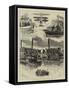 The Oxford and Cambridge Boat-Race-William Ralston-Framed Stretched Canvas