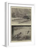 The Oxford and Cambridge Boat Race-Godefroy Durand-Framed Giclee Print