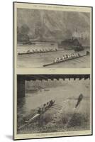 The Oxford and Cambridge Boat Race-Godefroy Durand-Mounted Giclee Print
