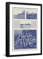 The Oxford and Cambridge Boat-Race-null-Framed Giclee Print