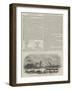 The Oxford and Cambridge Cutter Match, Off Lambeth Palace-null-Framed Giclee Print