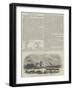 The Oxford and Cambridge Cutter Match, Off Lambeth Palace-null-Framed Giclee Print