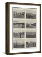 The Oxford and Cambridge Sports-null-Framed Giclee Print