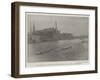 The Oxford and Cambridge Universities' Boat-Race, Scene at Hammersmith-null-Framed Giclee Print