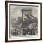 The Oxford and Cambridge University Boat-Race on Saturday Last, Scene at Hammersmith Bridge-null-Framed Giclee Print