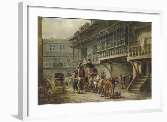 The Oxford Arms, Warwick Lane, London-J.C. Maggs-Framed Giclee Print