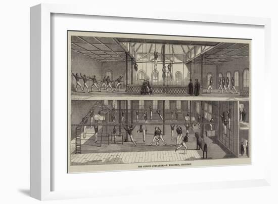 The Oxford Gymnasium, W Wilkinson, Architect-null-Framed Giclee Print