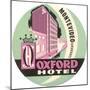 The Oxford, Montevideo-null-Mounted Giclee Print