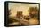 The Oxford to London Mail Coach, 1883-J.C. Maggs-Framed Stretched Canvas