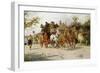 The Oxford to London Mail-George Wright-Framed Giclee Print