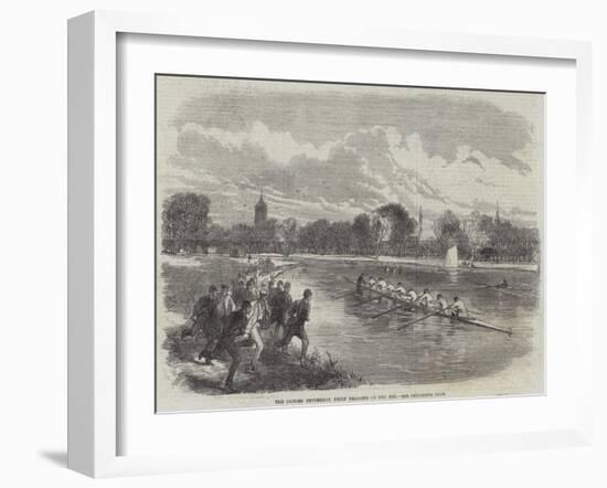 The Oxford University Eight Training on the Isis-null-Framed Giclee Print