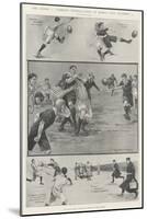The Oxford V Cambridge Football-Match at Queen's Club, 11 December-Ralph Cleaver-Mounted Giclee Print