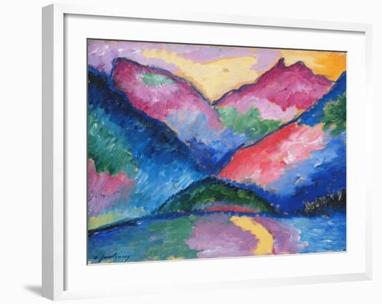 The Oy Valley, 1910-Alexej Von Jawlensky-Framed Giclee Print