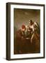 The Oyster and the Litigants-Auguste Theodule Ribot-Framed Giclee Print