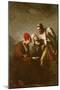 The Oyster and the Litigants-Auguste Theodule Ribot-Mounted Giclee Print