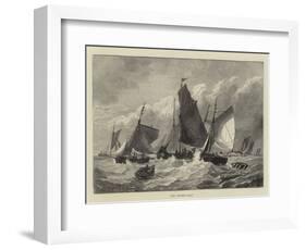 The Oyster Boat-Walter William May-Framed Giclee Print