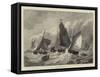 The Oyster Boat-Walter William May-Framed Stretched Canvas