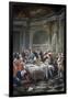 The Oyster Lunch. 1735-Jean Francois de Troy-Framed Art Print