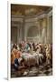 The Oyster Meal, 1735-Jean-François de Troy-Framed Premium Giclee Print