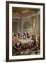 The Oyster Meal, 1735-Jean-François de Troy-Framed Giclee Print