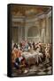 The Oyster Meal, 1735-Jean-François de Troy-Framed Stretched Canvas