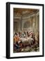 The Oyster Meal, 1735-Jean-François de Troy-Framed Giclee Print