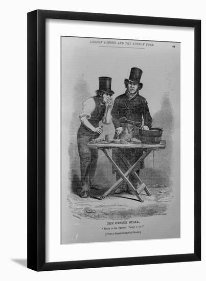 The Oyster Stall-W.h. Mason-Framed Giclee Print