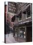 The Oyster Union House, Blackstone Block, Built in 1714, Boston, Massachusetts-Amanda Hall-Stretched Canvas