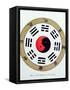 The Pa-Kua Symbol, Showing the Symbols For the Eight Changes, the Trigrams and Yin and Yang-null-Framed Stretched Canvas