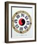 The Pa-Kua Symbol, Showing the Symbols For the Eight Changes, the Trigrams and Yin and Yang-null-Framed Premium Giclee Print