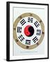 The Pa-Kua Symbol, Showing the Symbols For the Eight Changes, the Trigrams and Yin and Yang-null-Framed Giclee Print