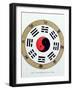 The Pa-Kua Symbol, Showing the Symbols For the Eight Changes, the Trigrams and Yin and Yang-null-Framed Giclee Print