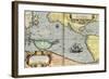 The Pacific Ocean, 1592-Abraham Ortelius-Framed Giclee Print