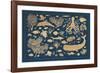 The Pacific Ocean-Clara Wells-Framed Giclee Print