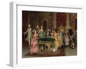 The Pack of Cards-Arturo Ricci-Framed Giclee Print