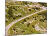 The Pack Rides Down the Glandon Pass During the 17th Stage of the Tour De France-null-Mounted Photographic Print