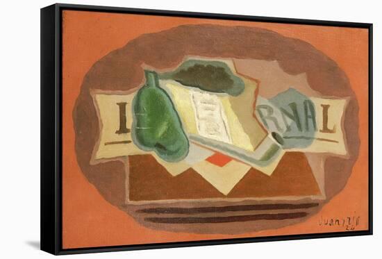 The Packet of Tobacco-Juan Gris-Framed Stretched Canvas