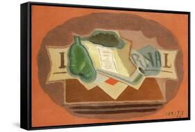 The Packet of Tobacco-Juan Gris-Framed Stretched Canvas