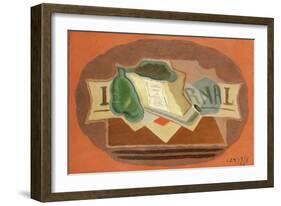 The Packet of Tobacco-Juan Gris-Framed Giclee Print