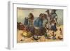 The Packing - the Animals' Trip to Sea-null-Framed Giclee Print